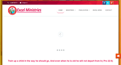 Desktop Screenshot of excelministries.org