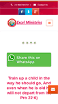 Mobile Screenshot of excelministries.org
